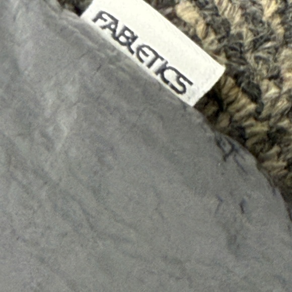 Fabletics Gray and Black Textured Shorts - Picture 4 of 11